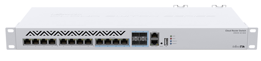 You Recently Viewed MikroTik CRS312-4C+8XG-RM 10G RJ45 SFP+ Cloud Router Switch Image